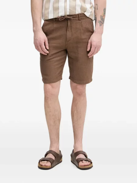 Pantaloni scurți Lindbergh cu cordon maro