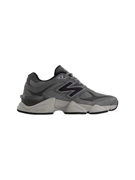 Pantofi New Balance din piele de căprioară gri