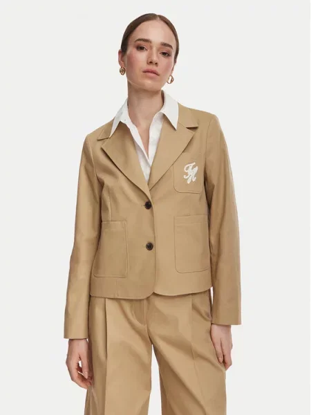 Tommy Hilfiger Zakó Dressing bézs