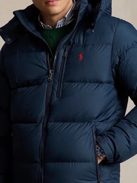 Пуховик Polo Ralph Lauren синий