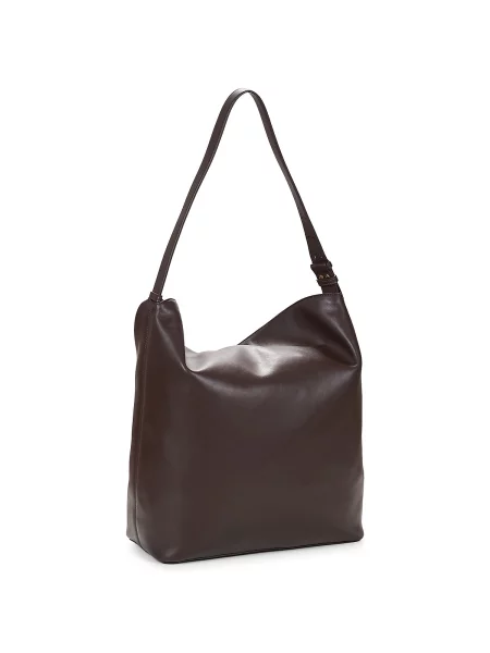 Geanta hobo Armani Exchange din piele maro