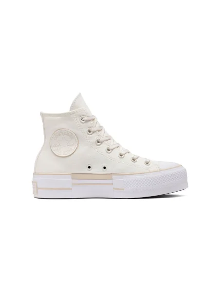 Pantofi Converse cu platformă bej
