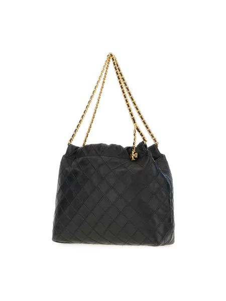 Torebka Tory Burch skórzana czarna