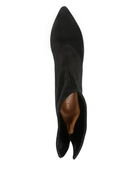 Botine Forte_forte din piele de căprioară negru