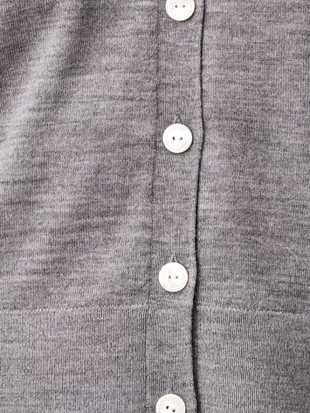 MM by Max Mara női gyapjú mellény MMLALBATA szürke