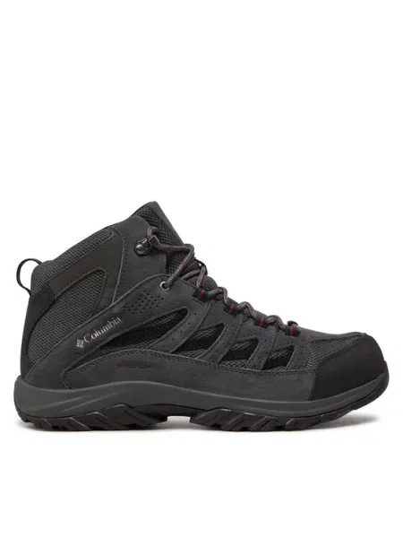 Columbia Trekking čevlji Crestwood Mid Waterproof siva