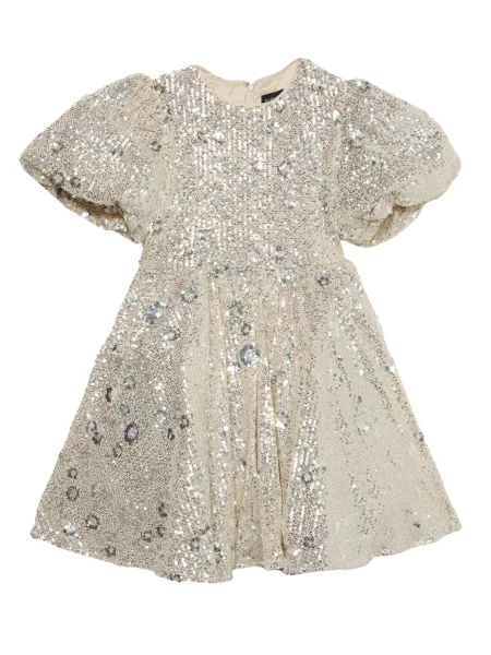 Bardot Junior Φόρεμα ISABEL / ασημί μπεζ