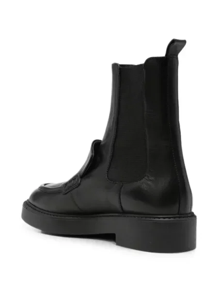 Botine chelsea Sergio Moretti Firenze din piele negru