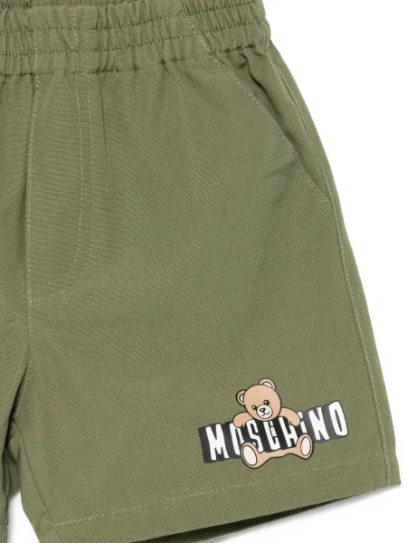 Szorty dziecięce Moschino zielone
