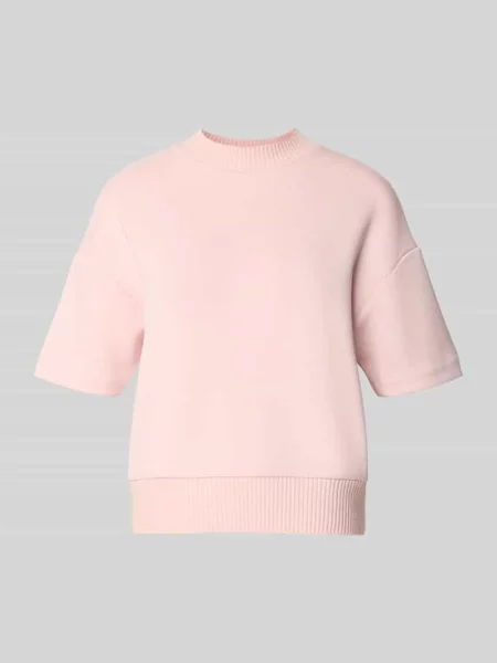 T-shirt o kroju regular fit z mieszanki model Galita' Opus różowa