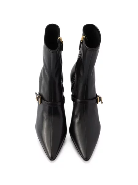 Botine Prada din piele negru