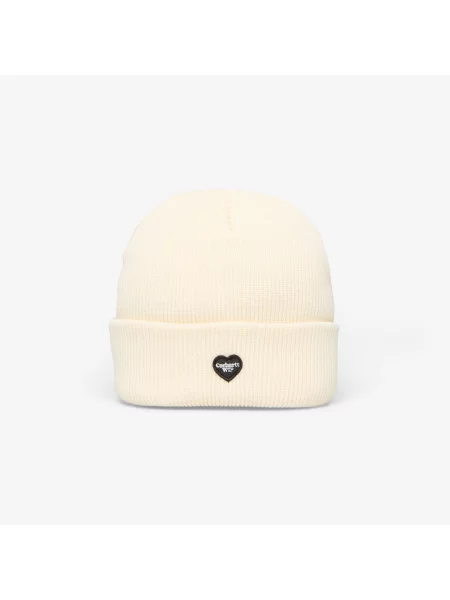 Čepice Carhartt WIP Small Heart Beanie Natural Universal