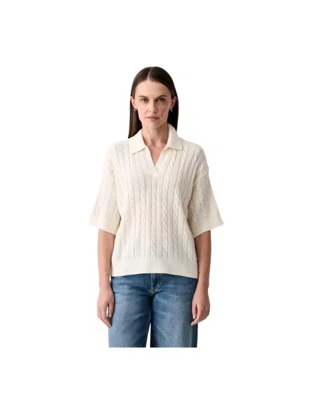 Sweter Marc O'polo wełniany beżowy