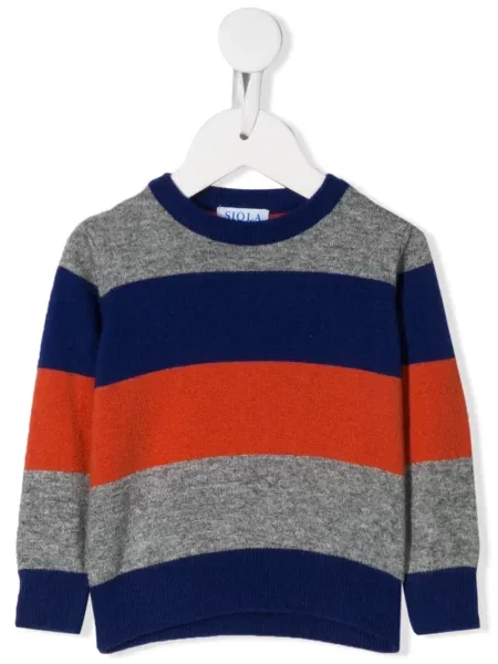 Sweter dziecięcy Siola szary