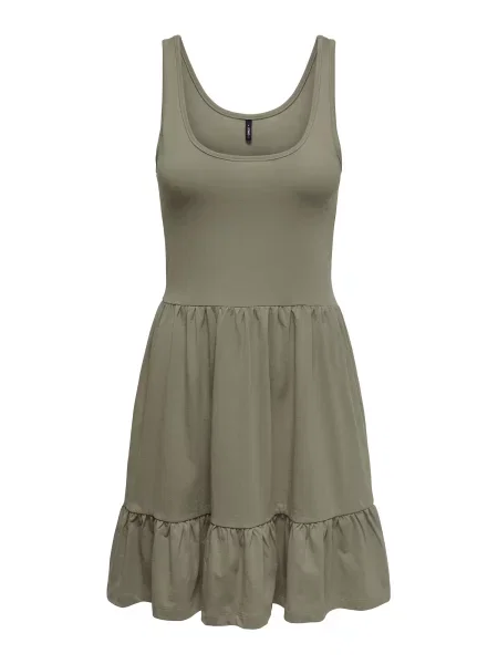 ONLY Rochie ONLBLOOM kaki