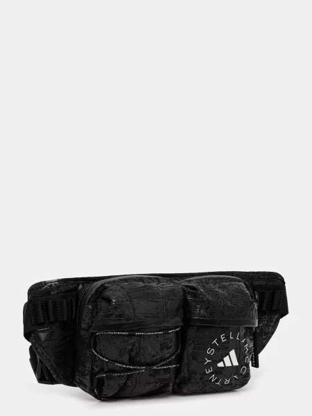 Спортивна поясна сумка adidas by Stella McCartney чорний