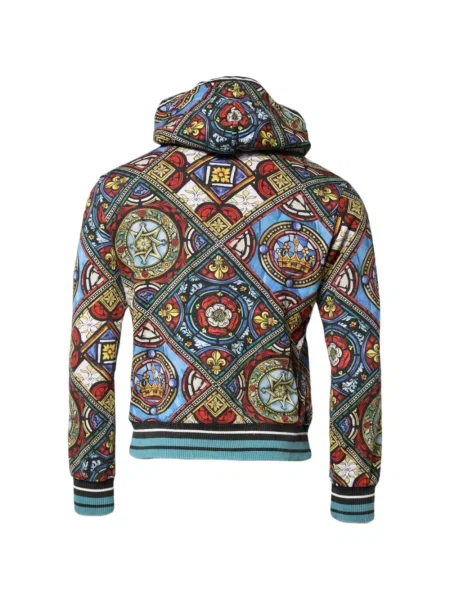 Majica s kapuljačom Dolce & Gabbana crvena