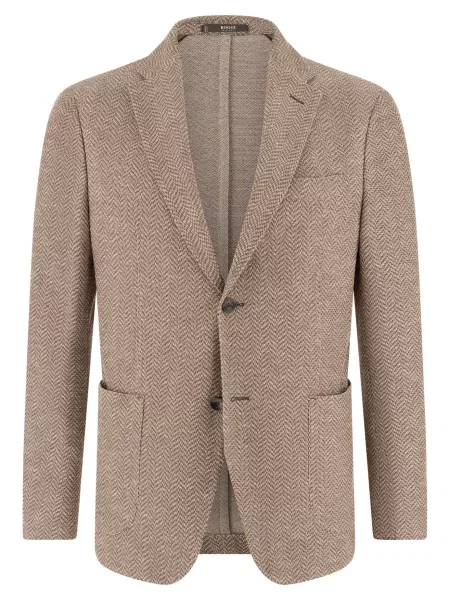 Boggi Milano Sacou ecru / taupe gri