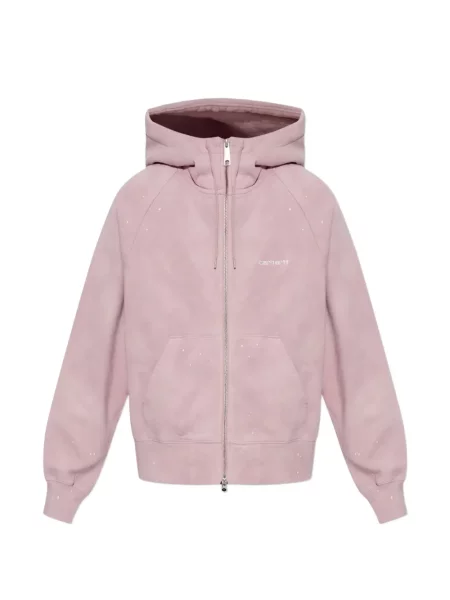 Hanorac cu glugă Carhartt Wip roz