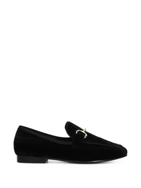 Pantofi loafer Bibi Lou de catifea negru