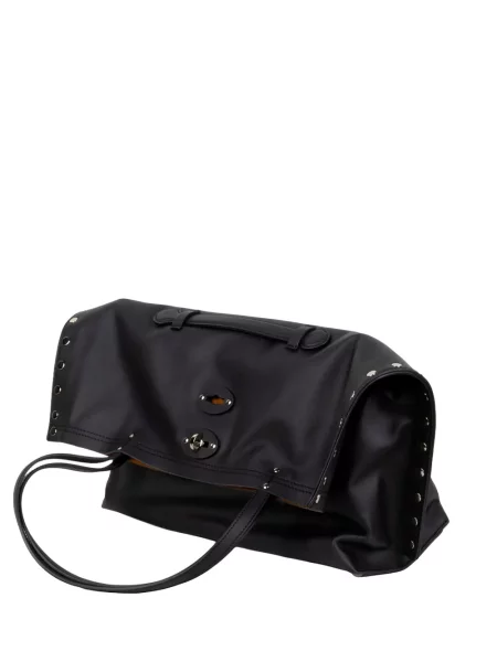 Geantă shopper Zanellato din piele negru