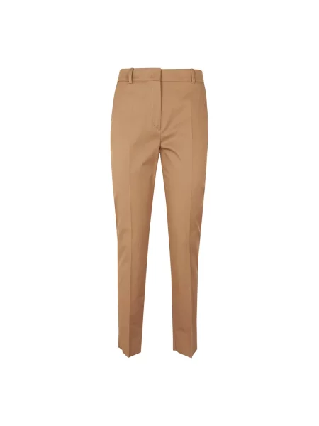 Spodnie Max Mara Studio brązowe