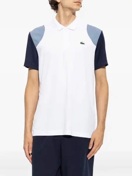 Tricou polo Lacoste alb