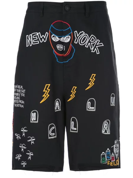 Pantaloni scurți Haculla negru