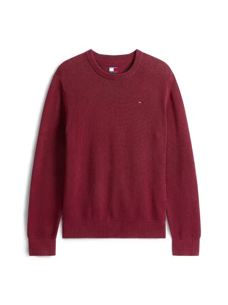 Tommy Jeans Pulover Vișiniu bordo