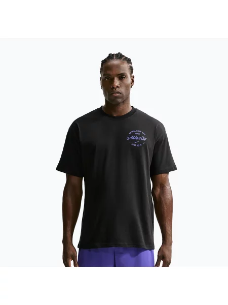 Tricou pentru bărbați Nike N.A.C. black/persian violet negru
