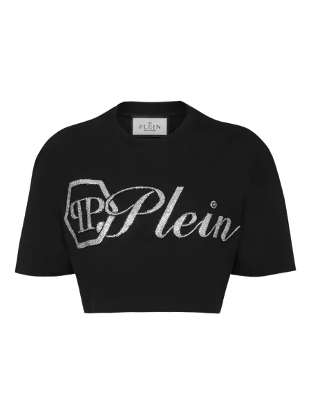 Cropp tricou Philipp Plein de cristal negru