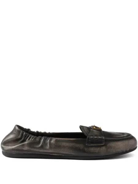 Pantofi loafer Prada din piele negru
