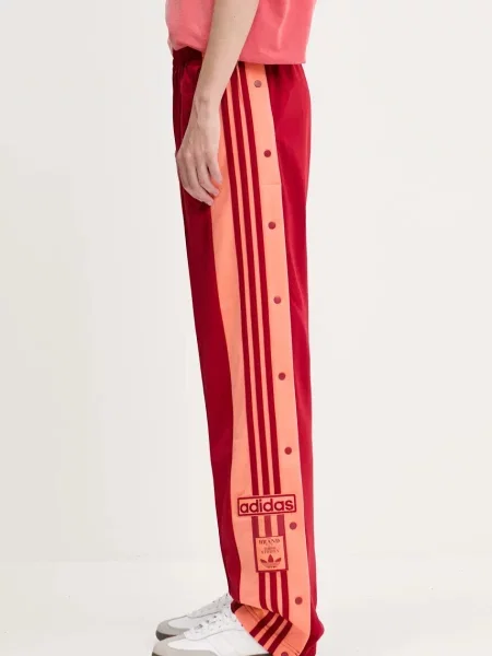 Παντελόνι φόρμας adidas Originals Adibreak κόκκινο