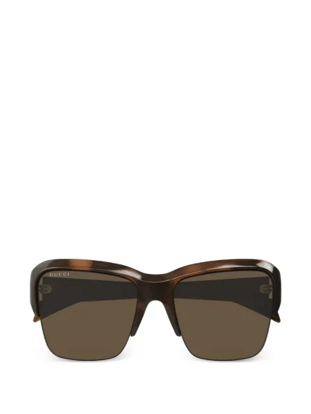 Ochelari de soare Gucci maro