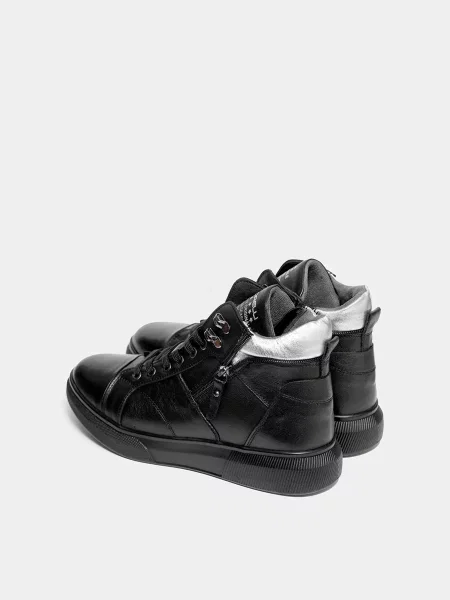 Кожаные ботинки Forelli черные