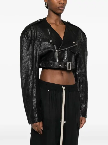 Geacă Rick Owens biker negru