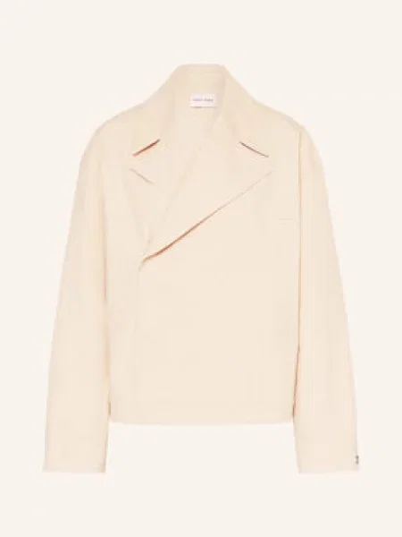 Loulou Studio Kurtka Coen beige beżowa
