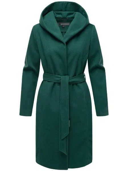 MARIKOO Prehoden plašč Kailii temno zelena