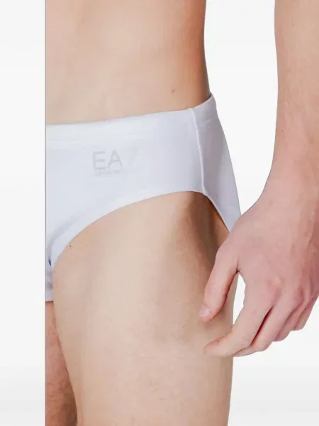 Chiloți Ea7 Emporio Armani cu imagine alb