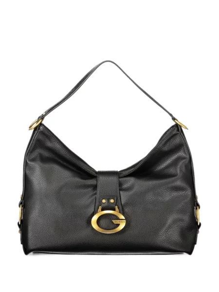Geantă shopper Guess cu autograf negru