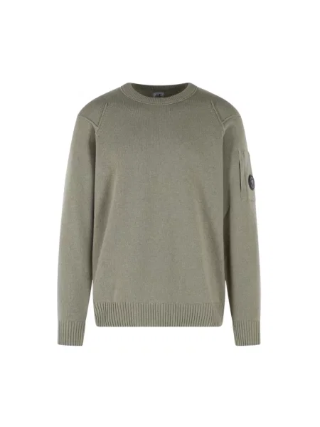 Sweter C.p. Company wełniany zielony