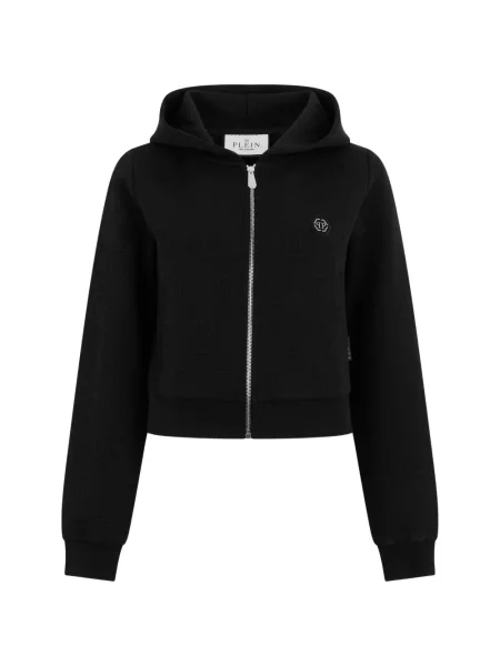 Mikina s kapucňou Philipp Plein čierna