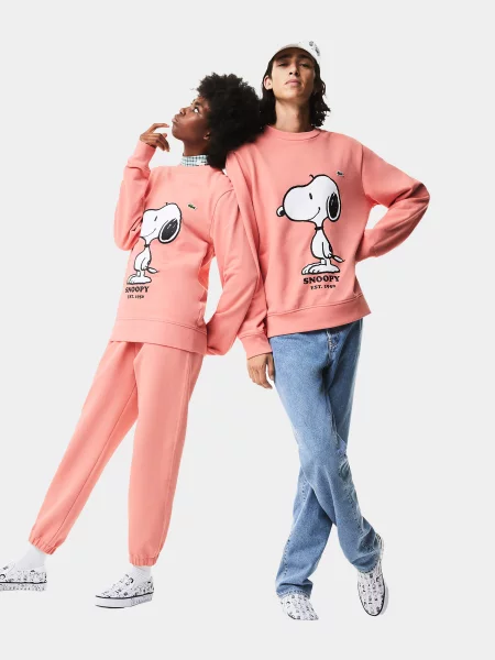 Свитшот Lacoste розовый