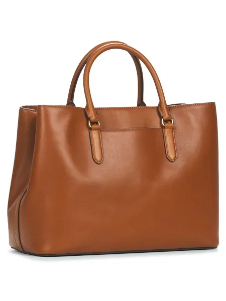 Lauren Ralph Lauren Kézitáska MARCY konyak barna