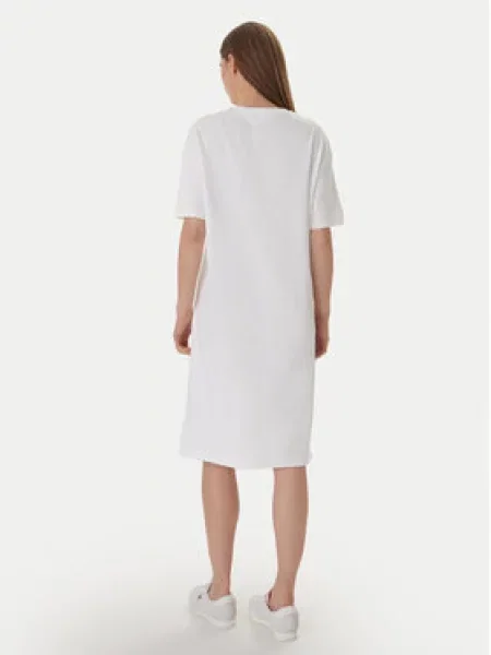 Lacoste Vsakodnevna obleka Écru Oversize