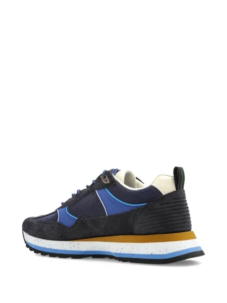 Sneakerși Ps Paul Smith din piele de căprioară albastru