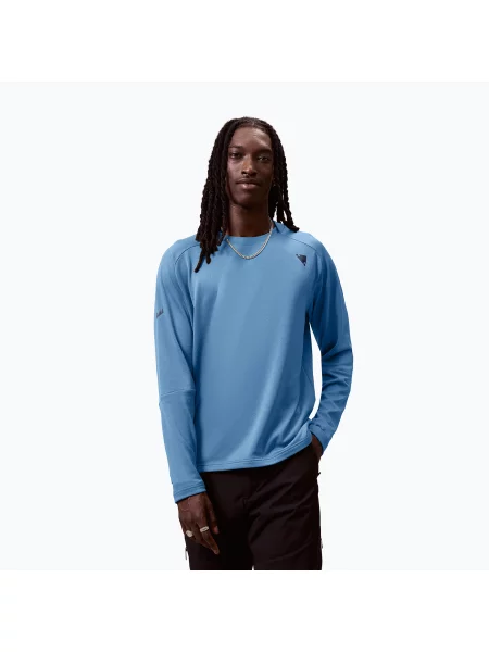Ciclism hanorac din fleece Endura din fleece cu mâneci lungi albastru