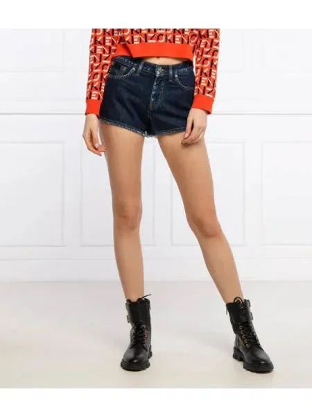 John Richmond Pantaloni scurți KATE | Skinny fit | denim albastru