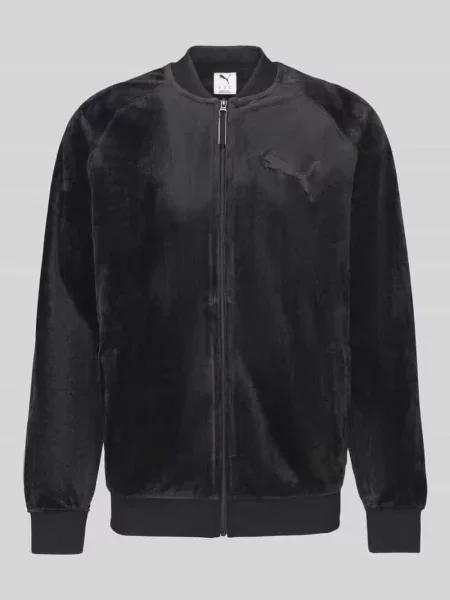 Bluza rozpinana z dużym logo na plecach Puma Performance czarna