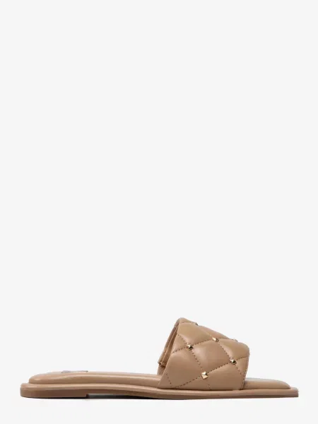 Шльопанці Michael Kors бежеві
